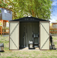 Affordable Portable Metal Shed L2590*W2570*H1770mm for sale
