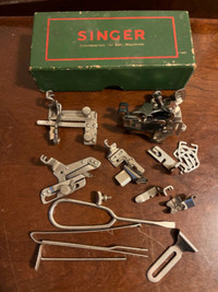 Vintage Singer Sewing Machine Attachments 99K Accessories