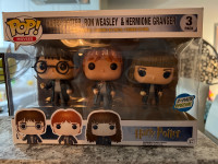 Harry Potter Ron and Hermione pop vinyl figurine 