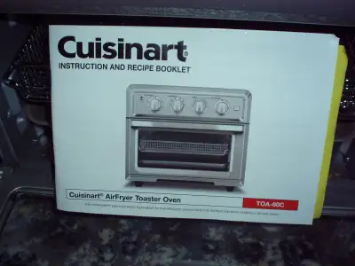 CUISINART AIR FRYER, TOASTER OVEN   **all in one, View more