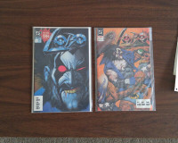 issues #1 & 2 of DC's Lobo comic (1990)