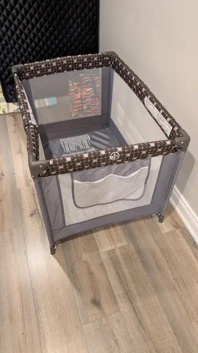 Pamo Babe Portable Crib Baby Playpen with Mattress and Storage, View more