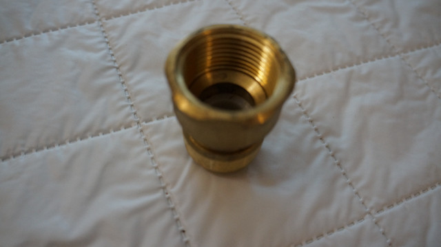 3/4"  BRASS COUPLING in Other in Norfolk County