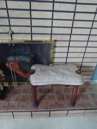 Vintage egyptian camel saddle stool