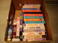Children's VHS Tapes - Quantity of 20
