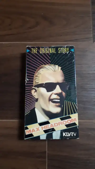 VHS  Max Headroom: 20 Minutes into the Future 1985 Sci-fi/Thrill, View more