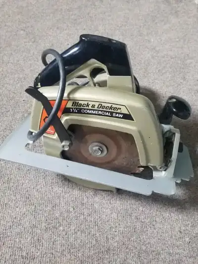 Black & Decker Circular Power Saw 7-1/4" Commercial Saw, View more