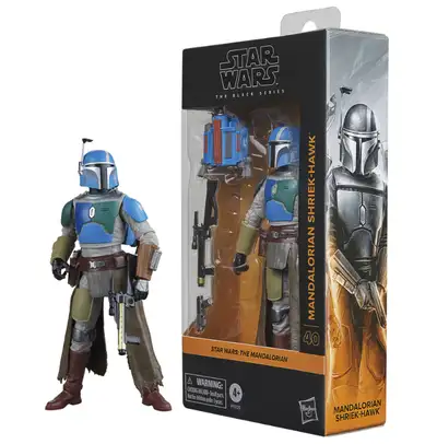 Star Wars the Black Series Mandalorian Shriek Hawk action figures. New, Sealed in box, direct from H...