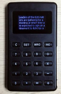 Multifunctional Exam Passed Magic Calculator with Em. Button