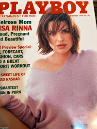 Playboy Sept 1998 Lisa Rinna, Unopened, Grandpa has a subscripti