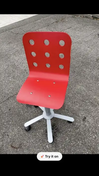Red Desk Chair, View more