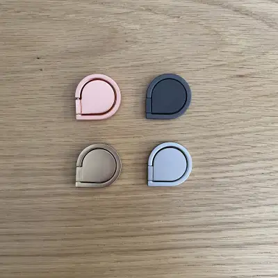 Water drop metallic cellphone ring / Bague pour cell goutte, View more
