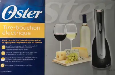 New Oster electric corkscrew, View more