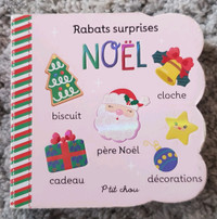 Livre cartonné pour enfant : Joie de Noël!: rabats surprises

