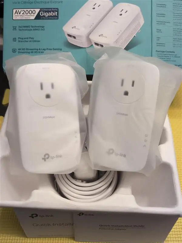 TP-Link AV2000 Powerline Ethernet Adapter TL-PA9020P KIT in Networking in City of Toronto - Image 11