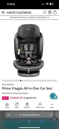 Primo Viaggio All-in-one Car seat