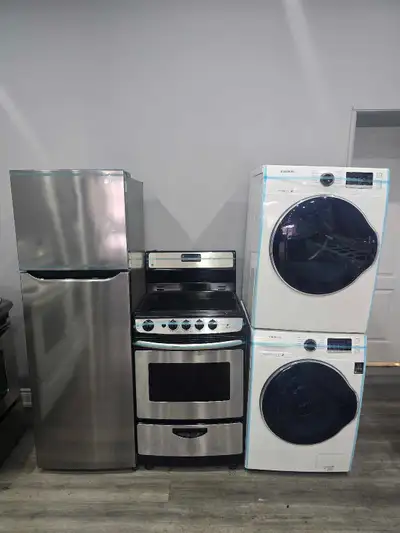 Apartment Size 24" Stainless Steel Kitchen Appliances & Laundry, View more
