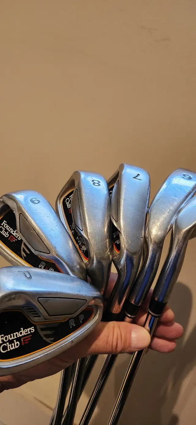 Founders club RTP right handed golf irons, excellent shape in Golf in Bedford - Image 2