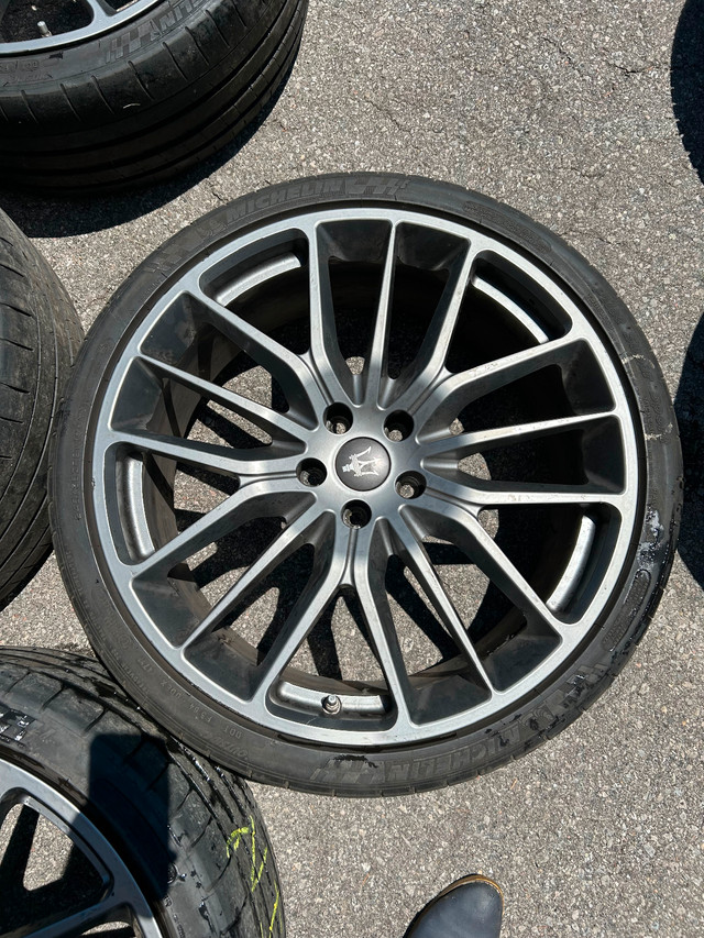 Maserati 245/35/21 285/30/21 Michelin pilot super sports in Tires & Rims in Markham / York Region - Image 4