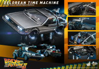 Hot Toys Back To The Future II DeLorean Time Machine MMS636