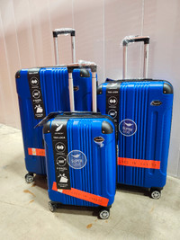 NEW 3 Pieces Luggage Set Hardside Large Medium Small Expandable