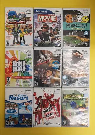 Jeux variés Nintendo WII, View more