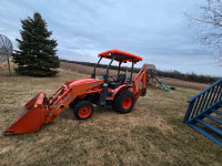 2016 Kubota B26 backhoe 