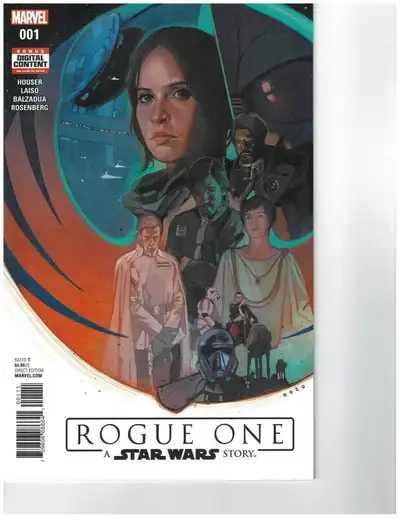 STAR WARS ROGUE ONE A STAR WARS STORY #1 MARVEL COMICS NM -MT., View more
