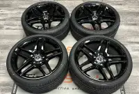 19" MERCEDES Staggered Rims & Tires - Mercedes Cars