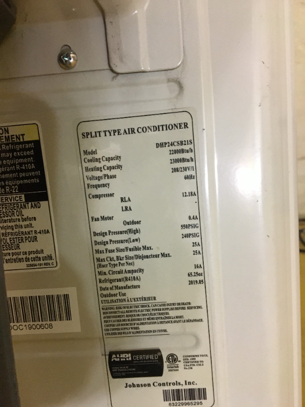 Splittie AC units in Heaters, Humidifiers & Dehumidifiers in Owen Sound - Image 2