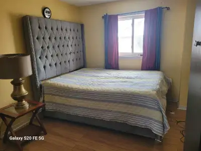 Large spacious bright comfortable bedroom