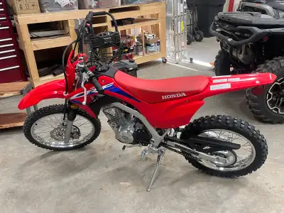 I'm selling a nearly new 2024 Honda CRF125 Big Wheel, Very low hours, bought in fall of 2023. Kid ha...