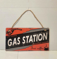 Gas Station Metal Sign.  Now Only $10.00.
