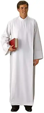 Christian Brands R.J. Toomey Front Wrap Alb(GC872) - White, Size, View more