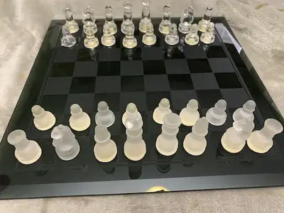 This game is and a wooden case with pullout drawers. I am located in Woodbridge, about 3 blocks nort...