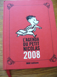 Livre pour enfant Agenda du petit Nicolas 2008