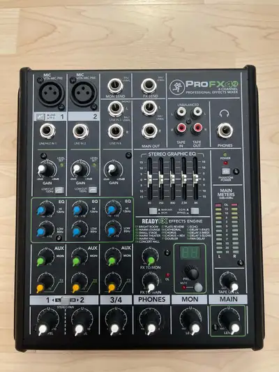 MACKIE PROFX4 MIXER, View more