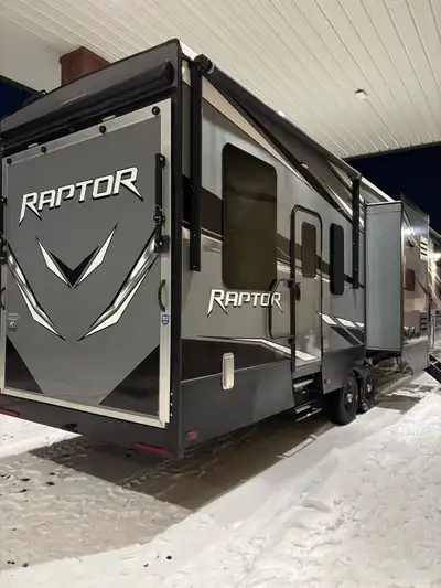 2020 Raptor 354 Toyhauler, loaded up with a generator. Rear 13’ cargo bay. Nice & clean. Won’t last...