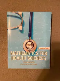 Mathematics for Health Sciences- 2nd edition