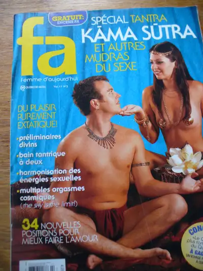 Magazine Femme d'aujourd'hui SPÉCIAL TANTRA, KAMA SUTRA ET AUTRE, View more