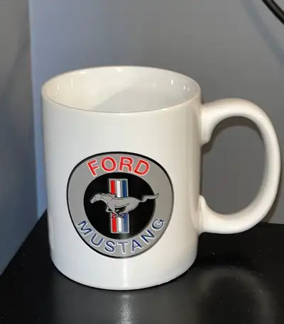 Official Ford Mustang Licensed Products….NEW Short sleeve T-Shirt, XL $20 Large Coffee Mug $10 Or bo...