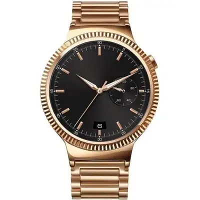 Huawei Classic Smartwatch Gold Plated Best looking classy Android Wear smartwatch to date Model : W1...