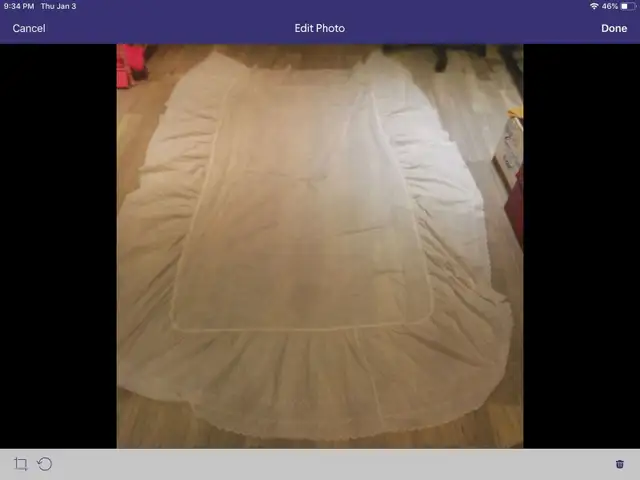 Queen size bedding set (sheets, duvet COVER & pillow cases) in Bedding in Ottawa - Image 4