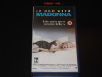 Madonna - In bed with (1991) VHS format européen PAL