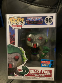 Funko Pop MOTU Snake Face 21 Fall Convention Exclusive