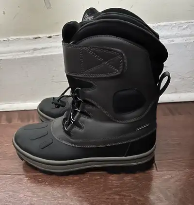 Kids Cougar Waterproof Insulated Pull-On Winter Boots Size 6, View more