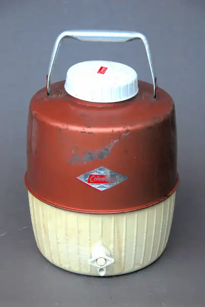 Vintage Mid 60's Coleman Water Jug Cooler, View more