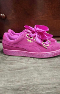 Women's Puma Suede Pink Shoes 