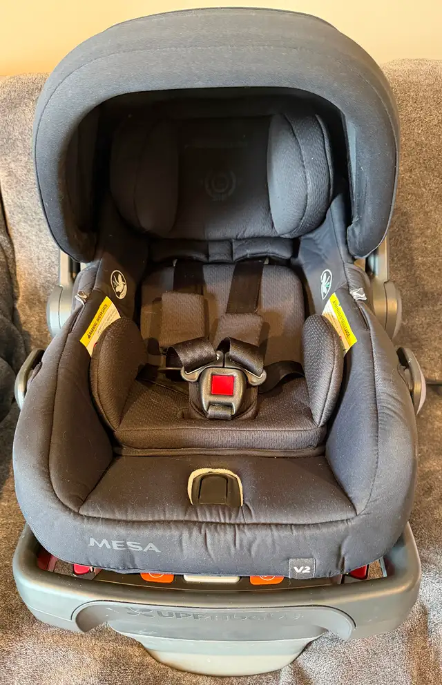Uppababy Mesa V2 Infant Car Seat w/ Extra Base in Strollers, Carriers & Car Seats in Edmonton - Image 3