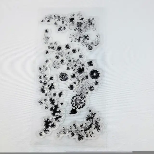 Fall Leaves Clear Stamps Inkadinkado Foliage Trails Flourish Pap in Hobbies & Crafts in Strathcona County - Image 4